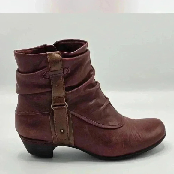 Cobb Hill leather ankle boots, size 6 - Picture 4 of 7